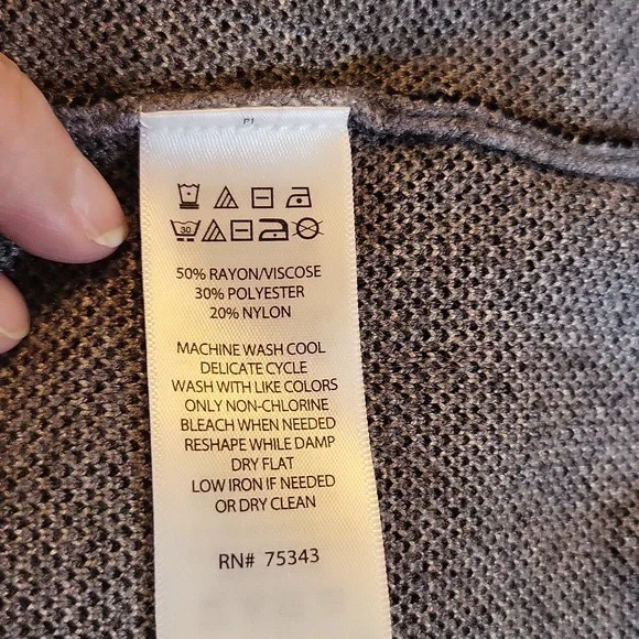 Rachel Zoe Very nice knit jacket sweater with hood and waist tie - Picture 8 of 8